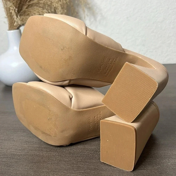 Open Edit Saydee Sandals Beige - Picture 8 of 17